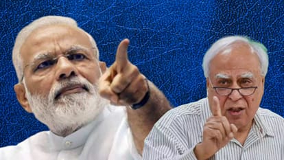 पीएम नरेंद्र मोदी और कपिल सिब्बल