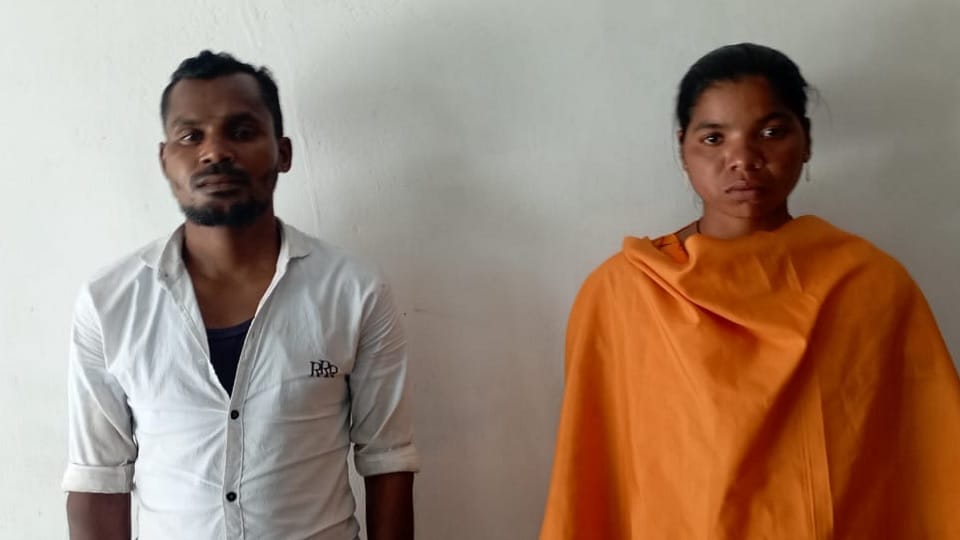 Two Maoists including a woman arrested in Sukma