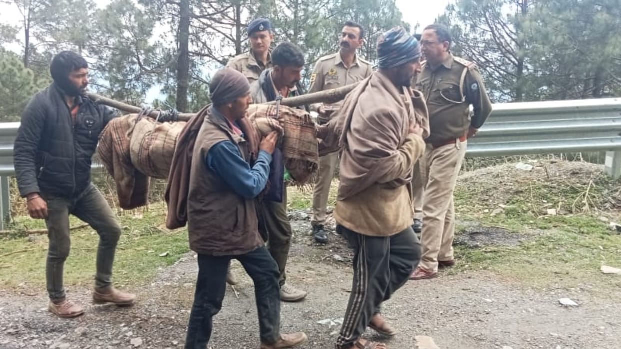 Shepherd Dies as Boulder Fall in banikhet Chamba Himachal Pradesh