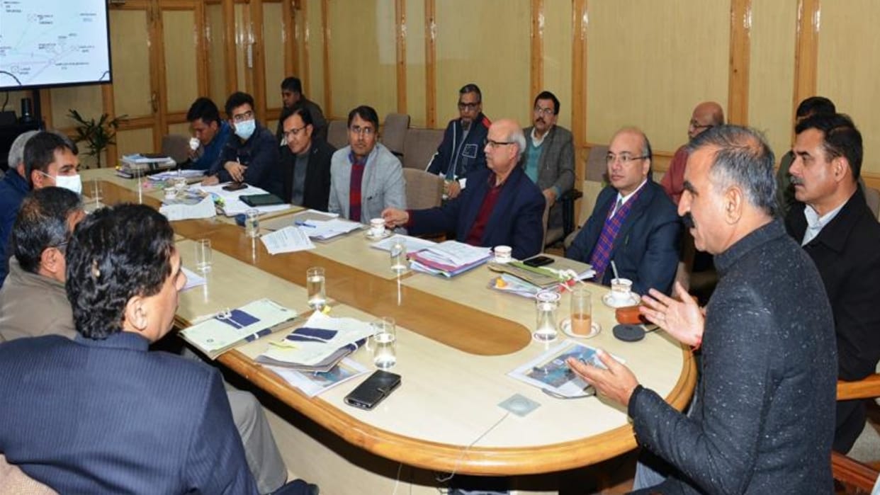 CM  Sukhvinder Singh Sukhu directs HPPTCL to expedite work on under construction projects