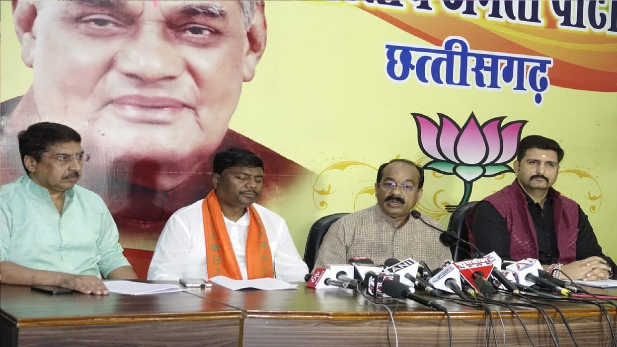 CG BJP President Arun Sao target on CM bhupesh baghel