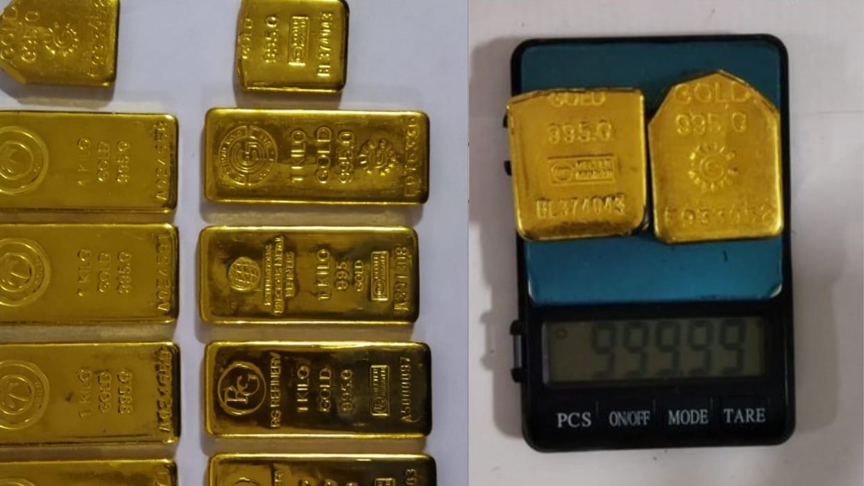 Mumbai: Gold worth more than four crore recovered from UAE passengers at Mumbai airport