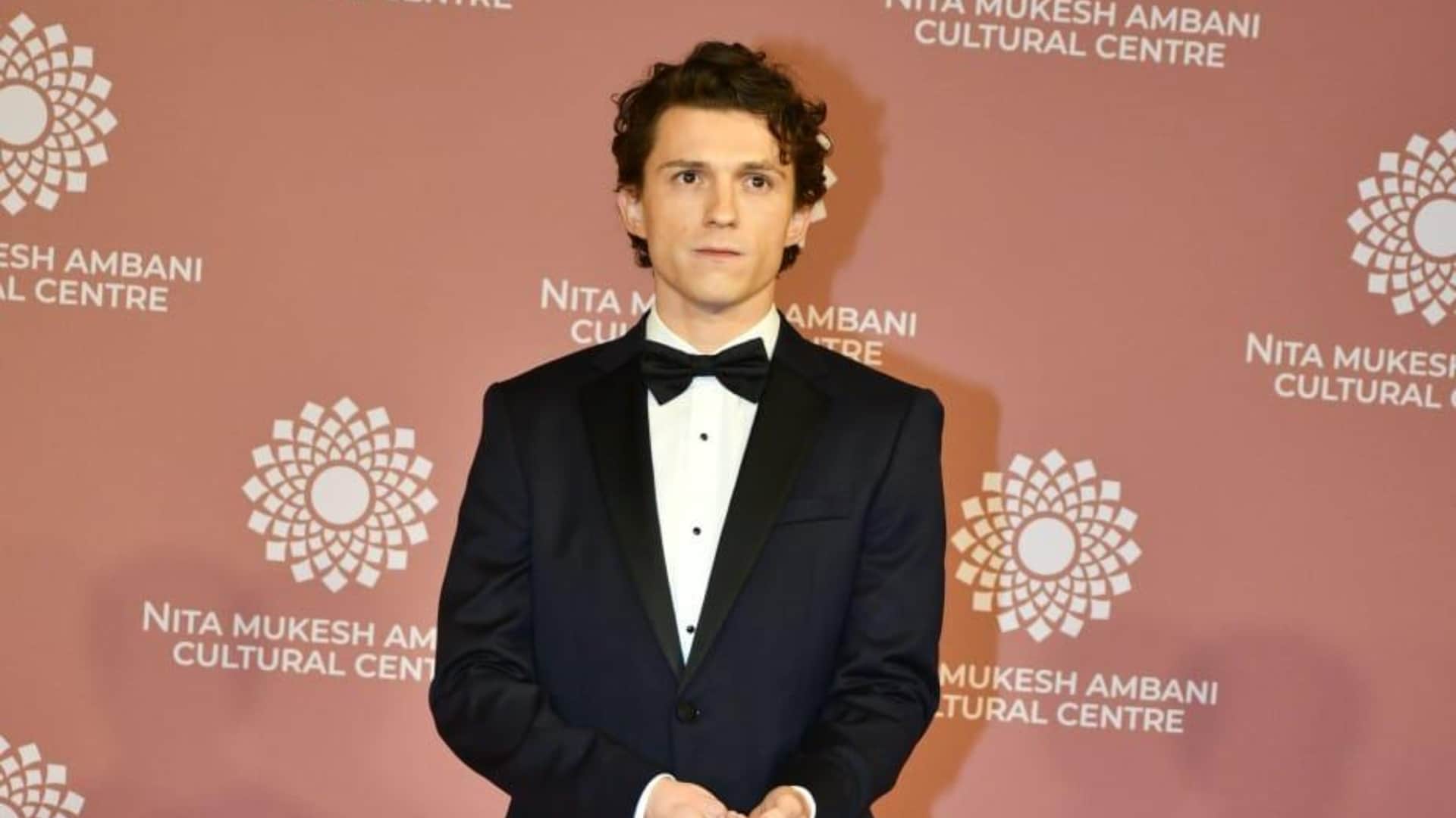 Hollywood Actor Of Spider Man Tom Holland Meet Mukesh Ambani At NMACC Said Thank you For inviting