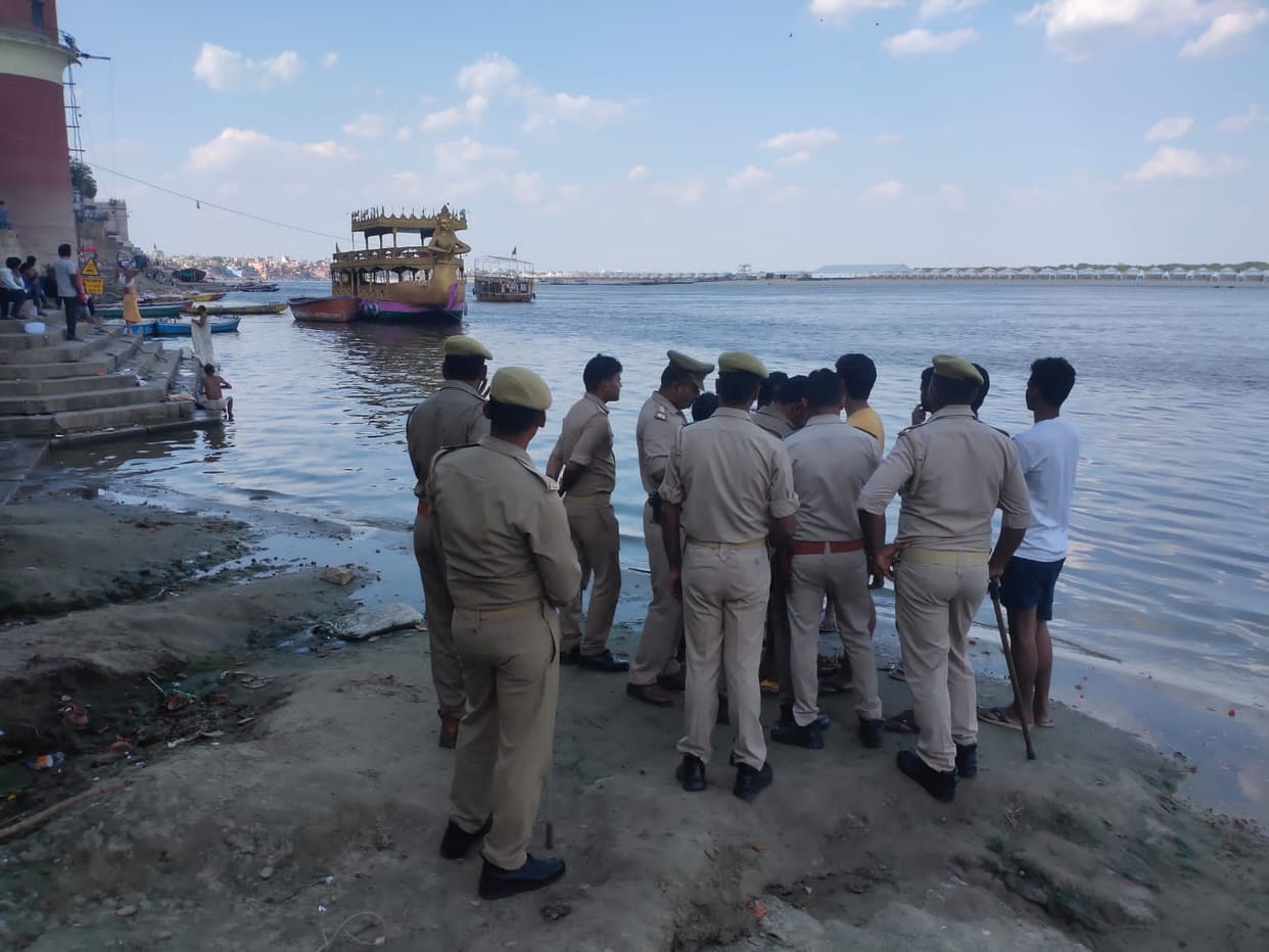 youth from deoria dies due to drowning in Ganga at Tulsi Ghat in Varanasi