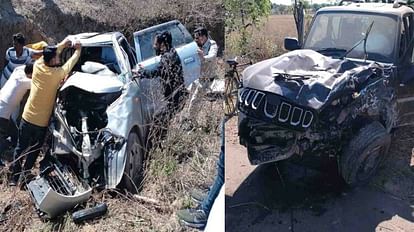 accident in Mahoba: Three Died and four injured due to Scorpio collision