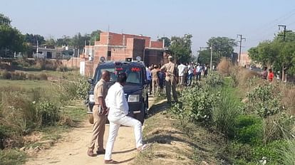 young man dead body found near canal in Varanasi