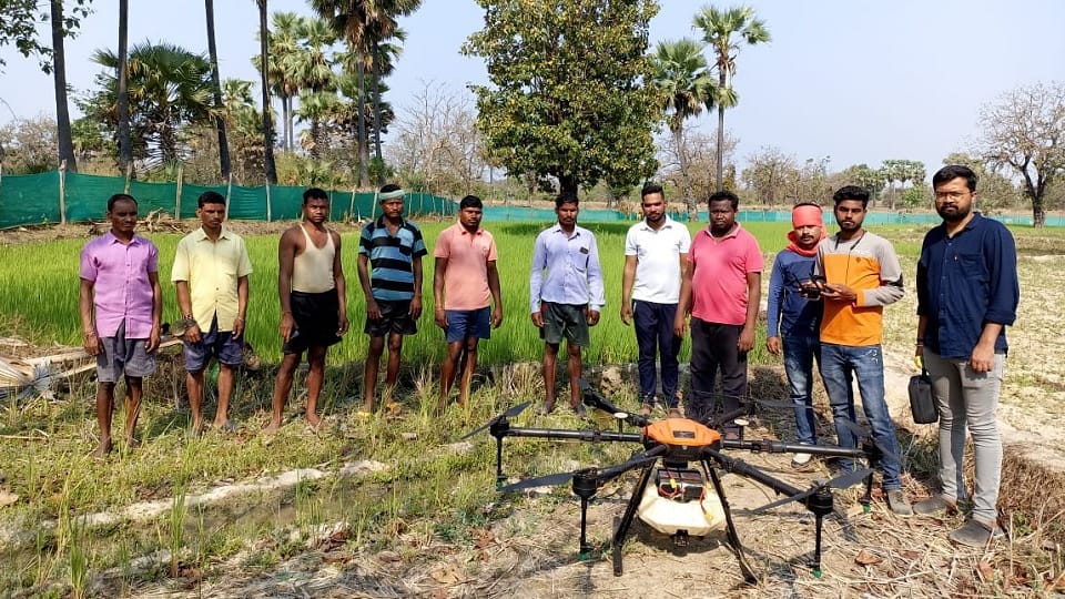 Now drone technology will be used in agriculture