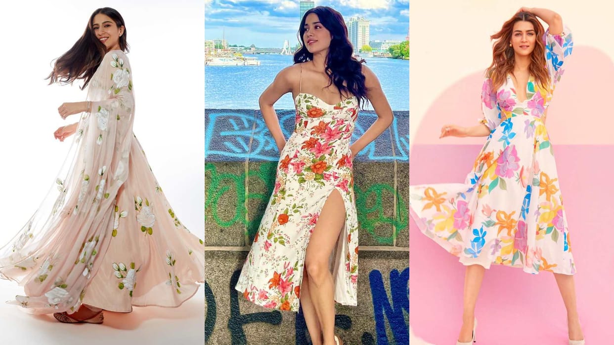 Floral Print Dresses for Summer Know Ways to Look Stylish