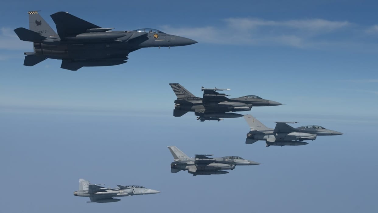 indian air force combat exercise with us air force japan observer focus on china