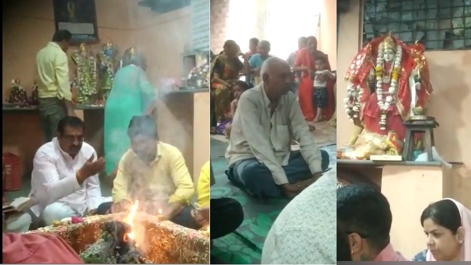 indore bawdi shiv mandir hadsa accident viral video before yagya