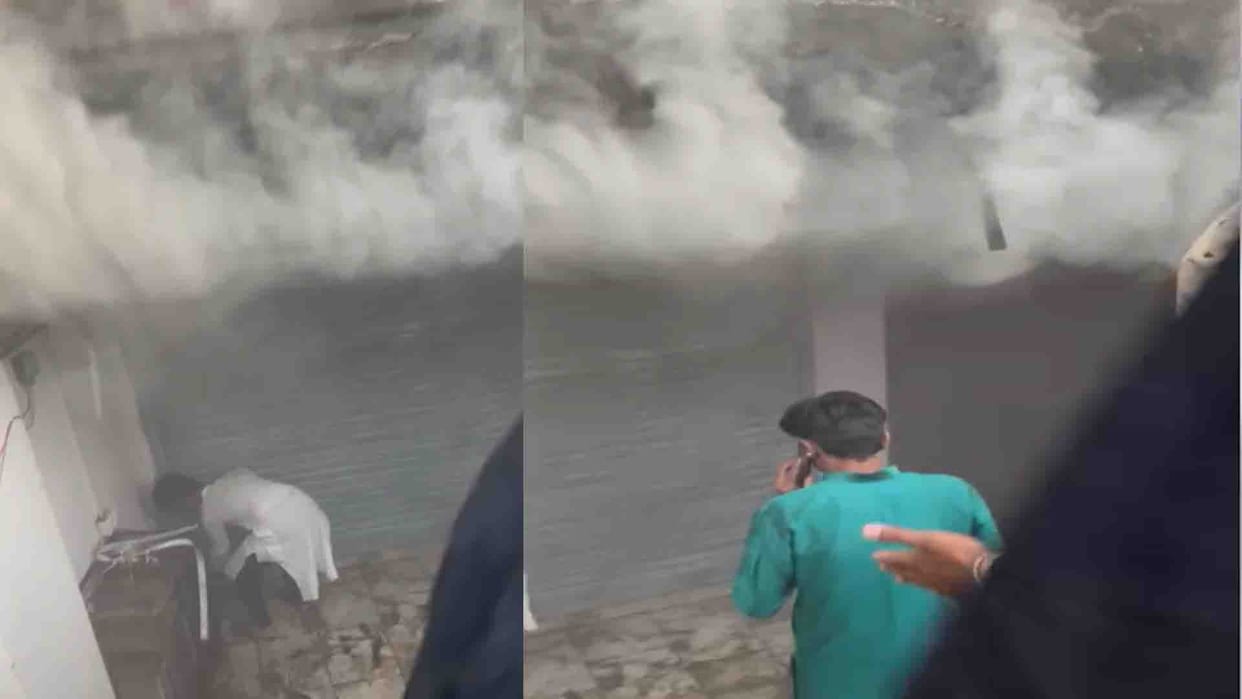 fire in readymade complex in bekanganj