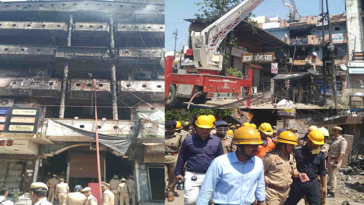 Complex fire: KDA has not yet received the map of the burnt complex