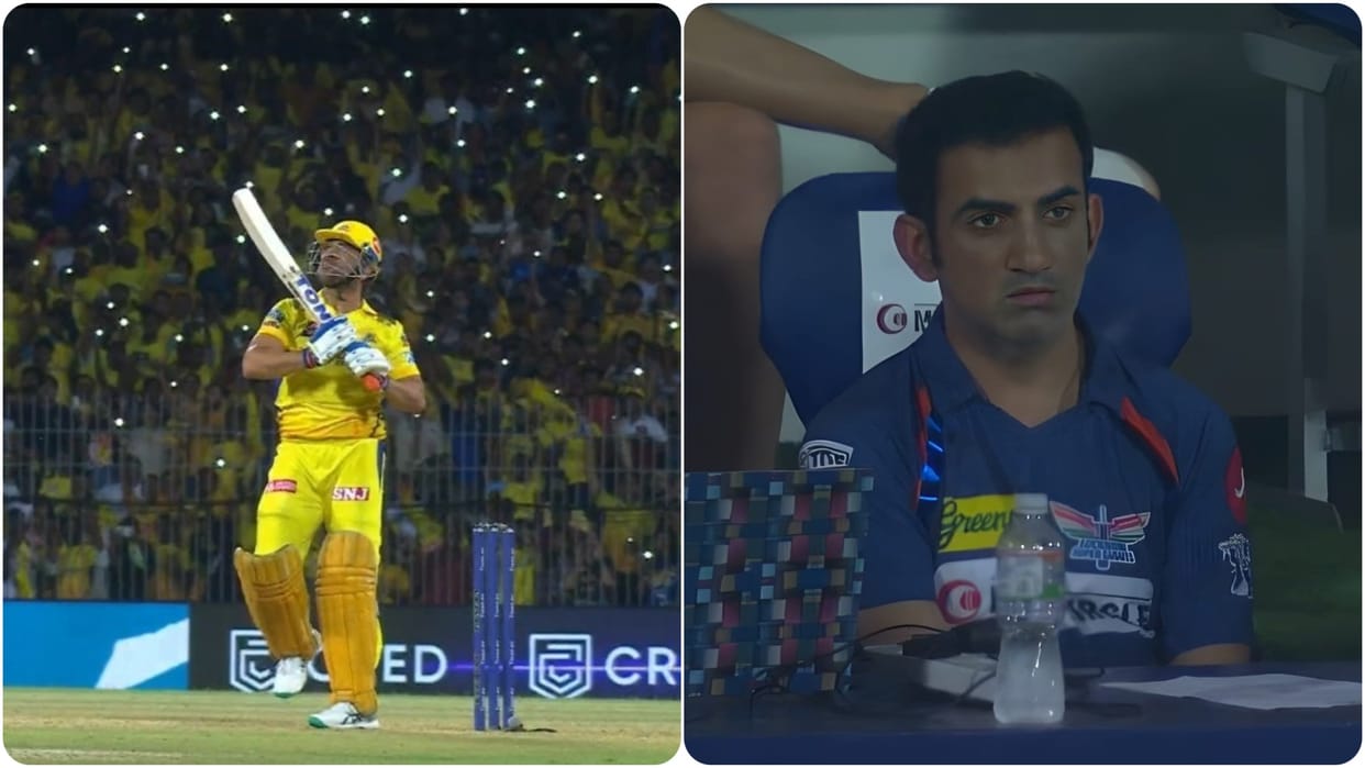 1.7 crore people watched MS Dhoni batting in Jio Cinema app Gautam Gambhir trolled after his 2 sixes