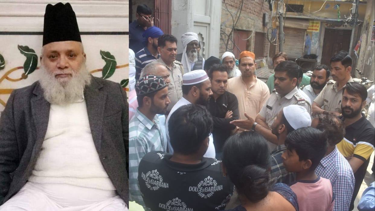 Chief Khadim of Kalandar Dargah dies in Ahmedabad, uproar over digging grave in Panipat