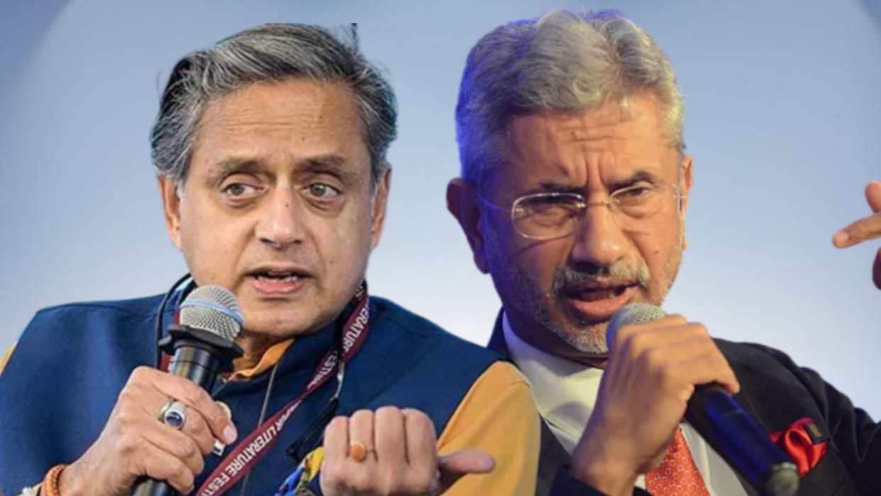 Shashi Tharoor's advice S Jaishankar's, said Foreign Minister be a little calm