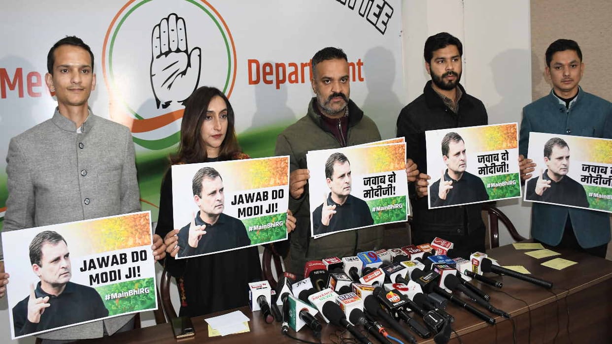 Youth Congress launches 'Jawab Do Modi Ji' postcard campaign