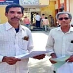 शिकायत लेकर थाने पहुंचे पीड़ित कृष्णा गोपाल
