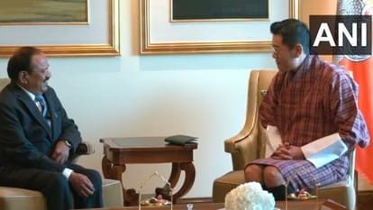 delhi bhutan king jigme khesar namgyel wangchuck meetings with nsa pm modi president news updates