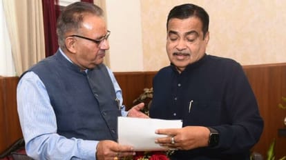 Uttarakhand: नितिन गडकरी से मिले कैबिनेट मंत्री गणेश जोशी, दिया मसूरी में टनल के शिलान्यास का न्यौता Uttarakhand Cabinet minister Ganesh Joshi meets Nitin Gadkari In delhi Today