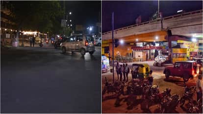 Agra night is dangerous roads are empty gets dark careful when leaving the house