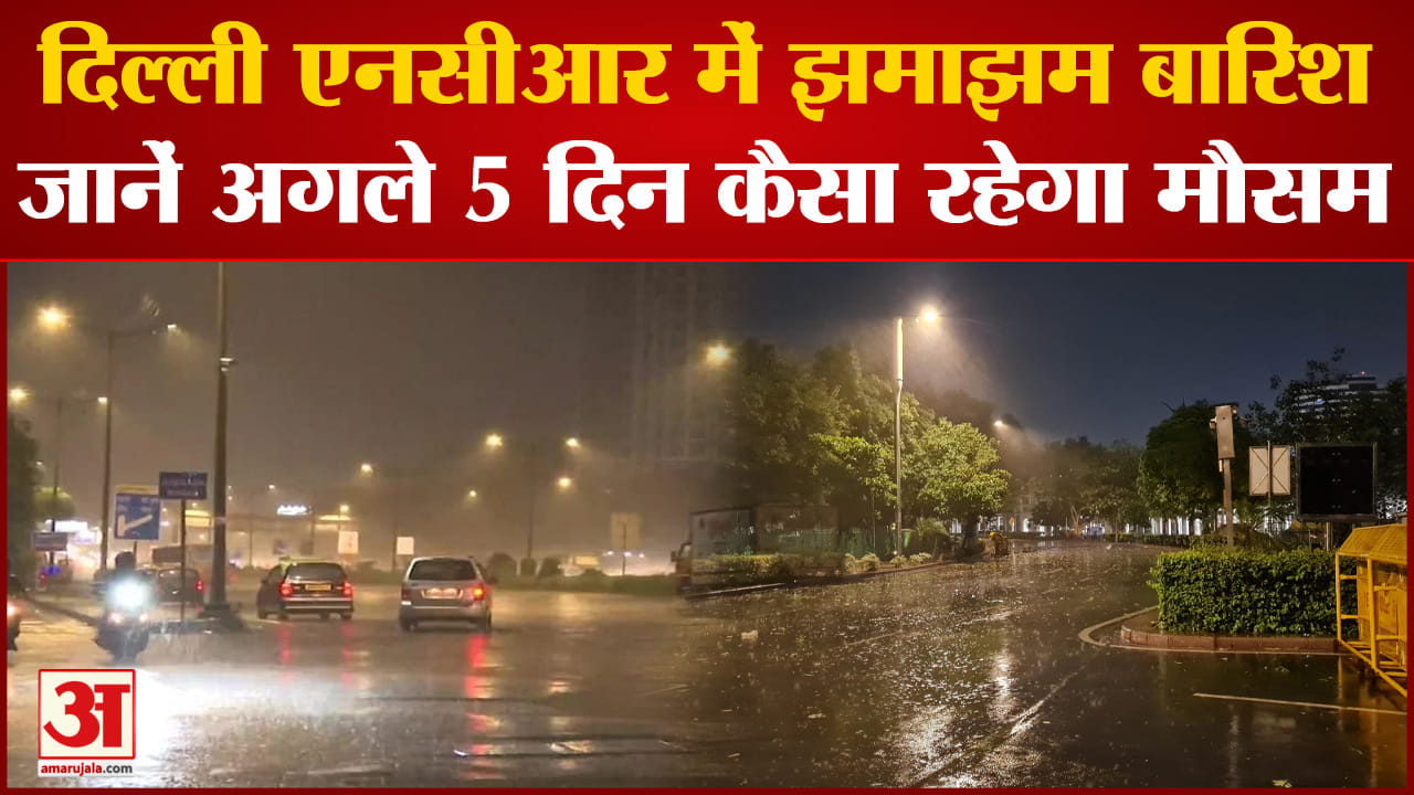 दिल्ली एनसीआर बारिश
