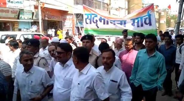 Bihar News; Goodwill march taken out under the leadership of Rural Development Minister in Nalanda
