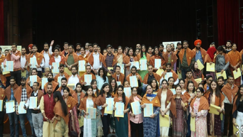 Jammu Kashmir: 36th convocation ceremony of IGNOU held in Jammu, Vishnu Sharma received gold medal