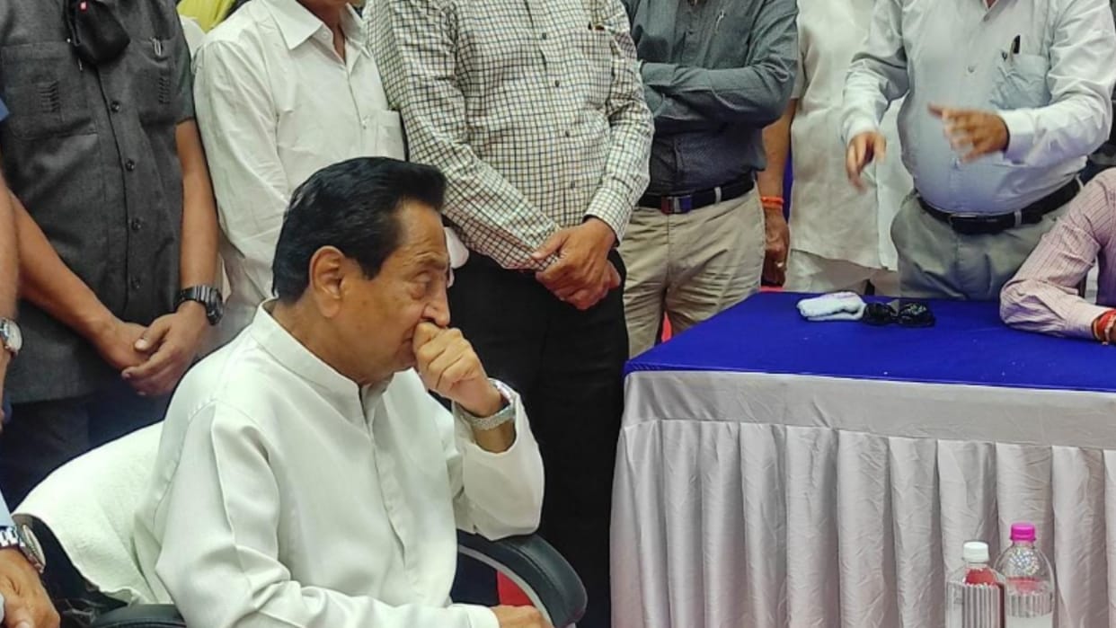 Former Chief Minister Kamal Nath again attacked BJP, said - BJP does not have copyright on saffron