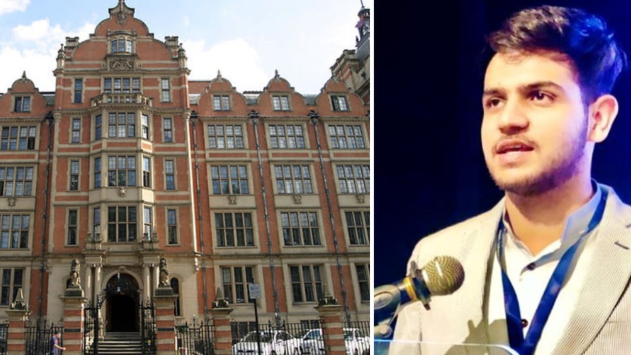 britain indian student karan kataria claim he disqualify from student union election for being hindu