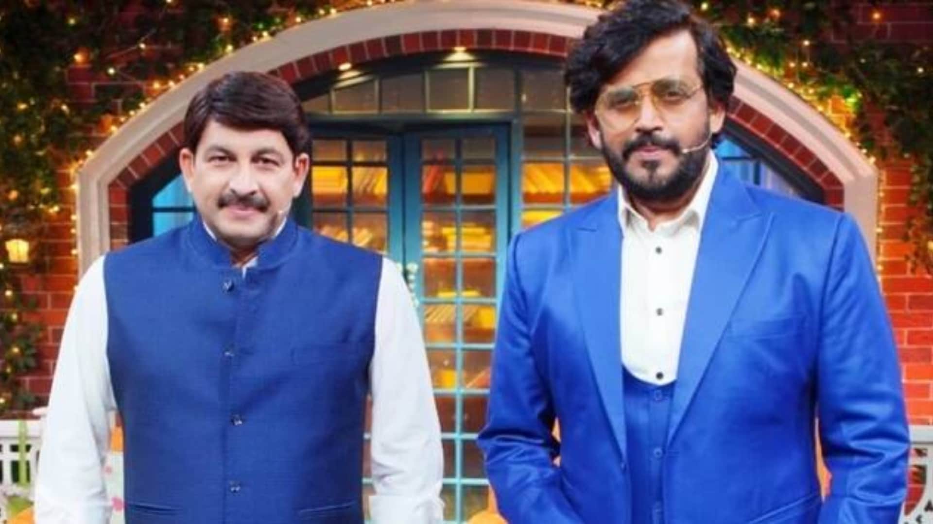 manoj tiwari talked about ravi kishan named bhagyashree bhojpuri film vulgar title ego chumma deda rajaji