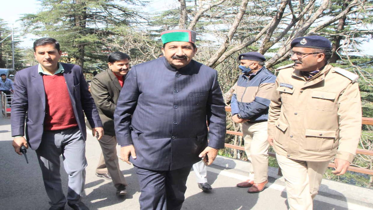 Mukesh agnihotri  said in the himachal assembly the properties of the tourism department will be given on leas