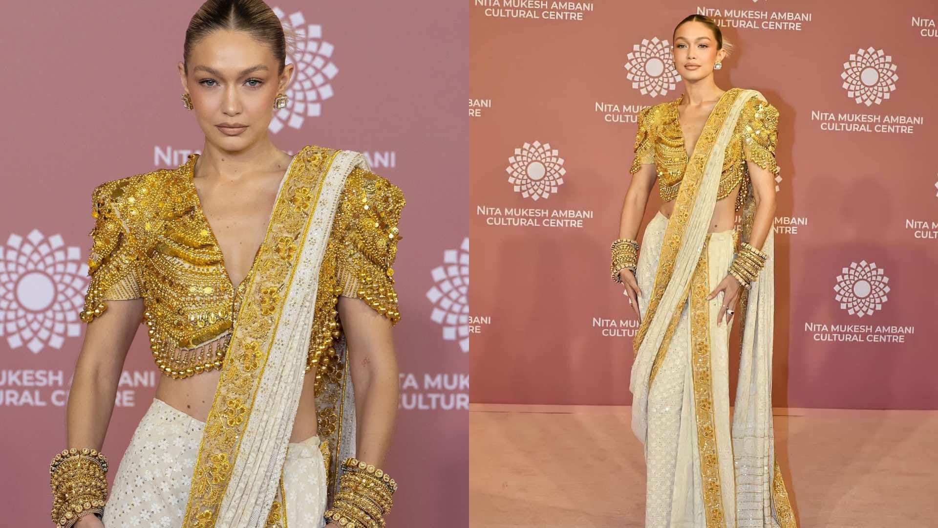 Get Inspired With Actress Traditional Outfit Looks At NMACC Event News In Hindi