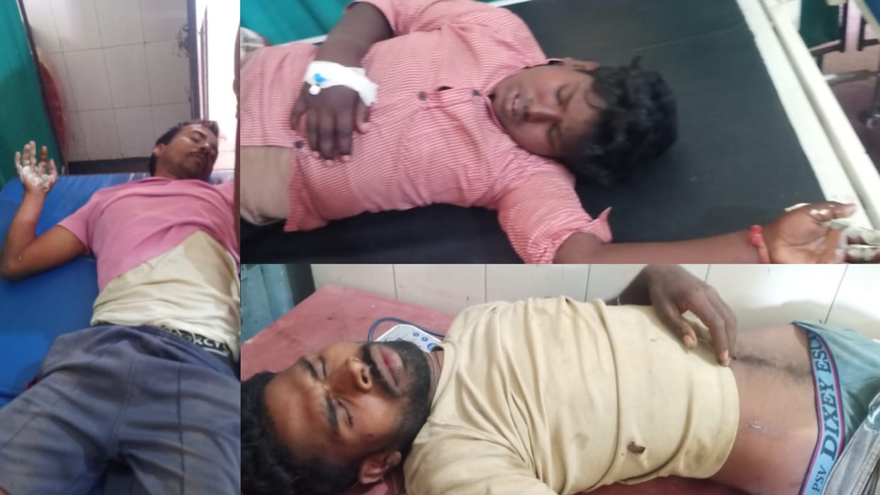 Five injured in a incident in Lalganj in Raebareli.