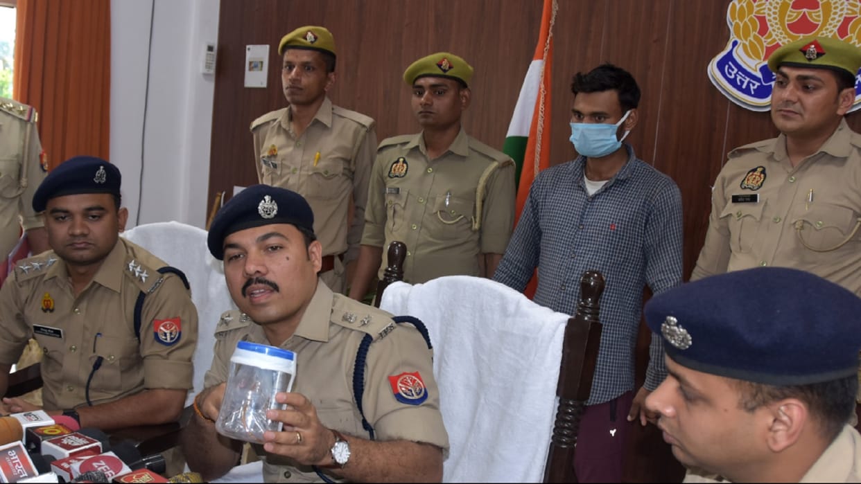 Saharanpur police have revealed of Ankesh murder case and his friend Pankaj arrested