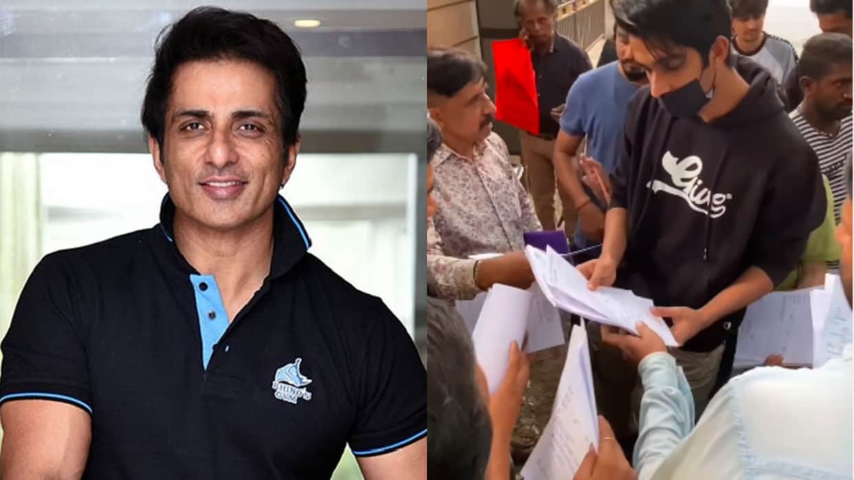 sonu sood son ishaan support and help neeedy peoples on actors absence in mumbai