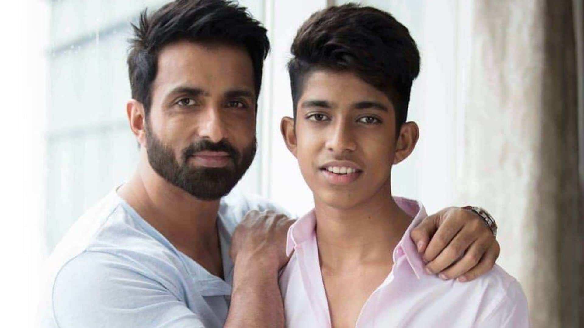 sonu sood son ishaan support and help neeedy peoples on actors absence in mumbai