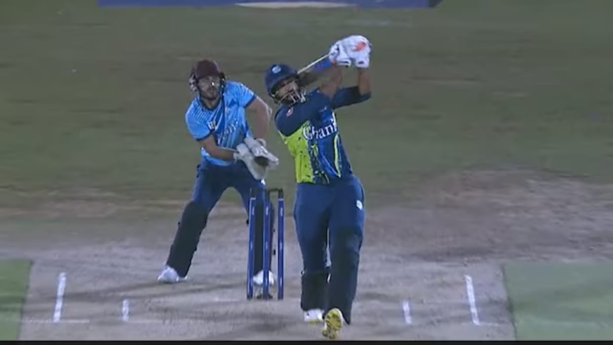 Watch VIDEO: Pakistan Star Usama Mir Slams 34 Runs In One Over, five sixes and one four