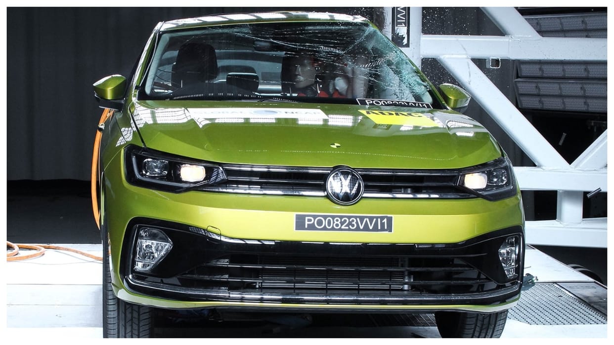 Volkswagen virtus and skoda slavia scored five star in global ncap crash test