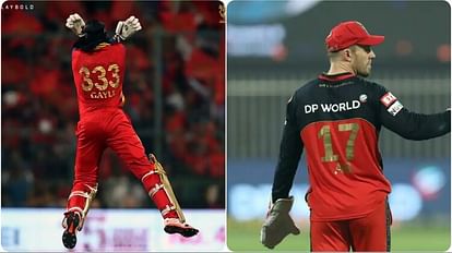 RCB to Retire Jersey Numbers 17 and 333 as a Tribute to AB de Villiers and Chris Gayle