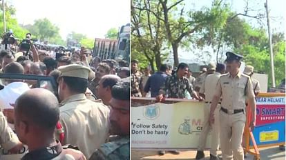 Telangana: BJP workers protest outside Bommala Ramaram police station, Union minister spoke to DGP