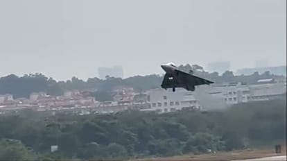 LCA Trainer Tejas took to the skies for its maiden flight from HAL airport