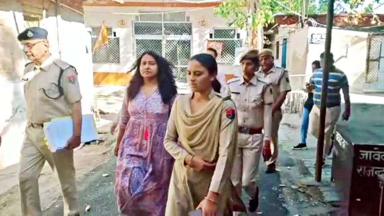 Court sent suspended ASP Divya Mittal to judicial custody till April 18
