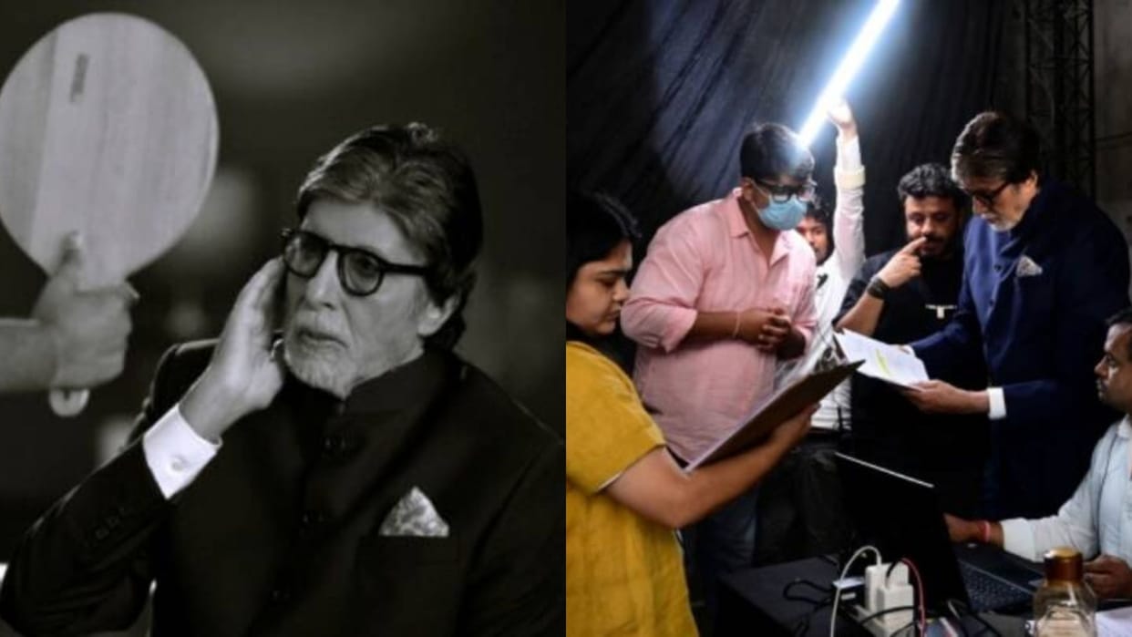 amitabh bachchan back to work after recovering from injury actor shares photos on blog