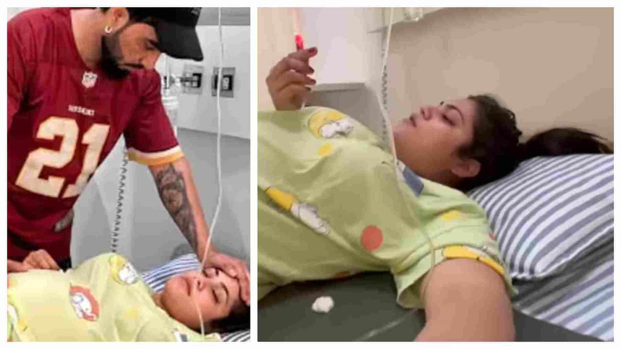 Armaan Malik Second Wife Kritika suddenly Hospitalized Fans Came To Meet Her Out Of Hospital