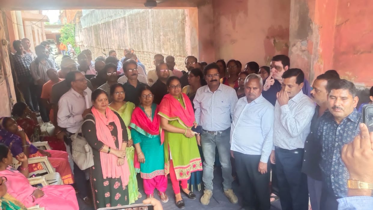 bank employees on strike to protest against chhattisgarh MLA Brihaspati Singh's assault in ambikapur