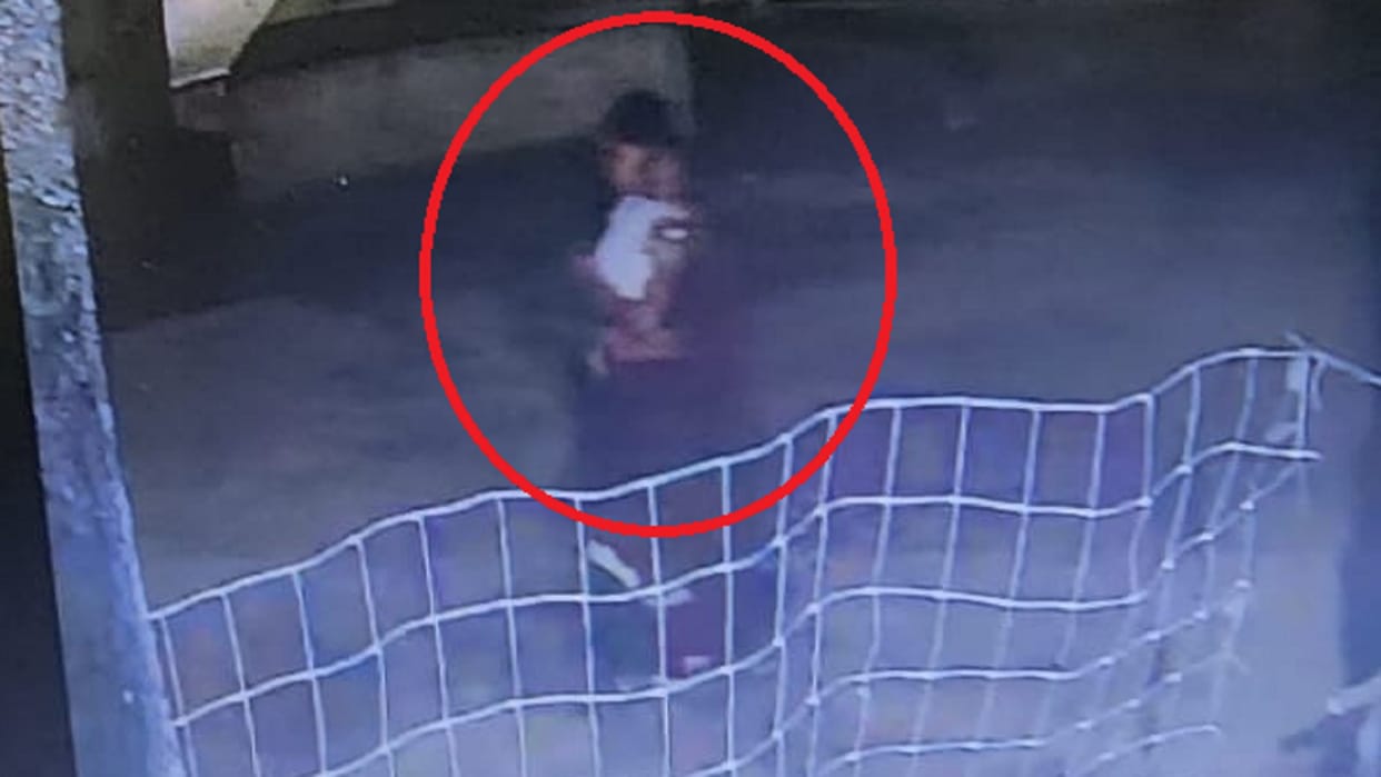 Durg Murder mother had killed innocent child of six months CCTV footage revealed