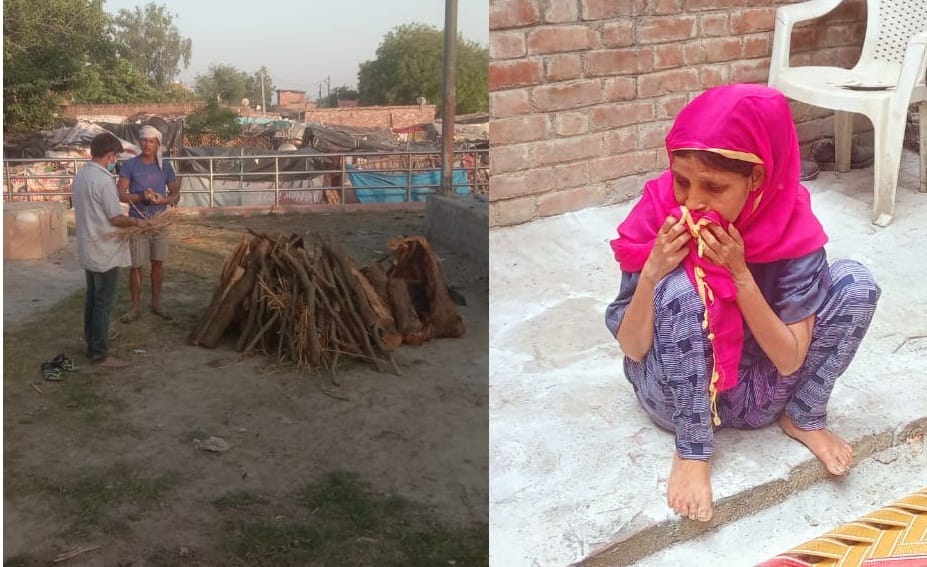 Case of getting a rotten dead body in Unnao, relatives did not come in the name of expenses for the last rites