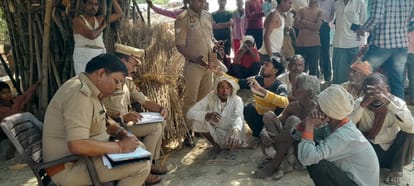 Nephew killed his aunt in Kanpur Dehat, hit her on the head with a cot, neighbors saved her husband