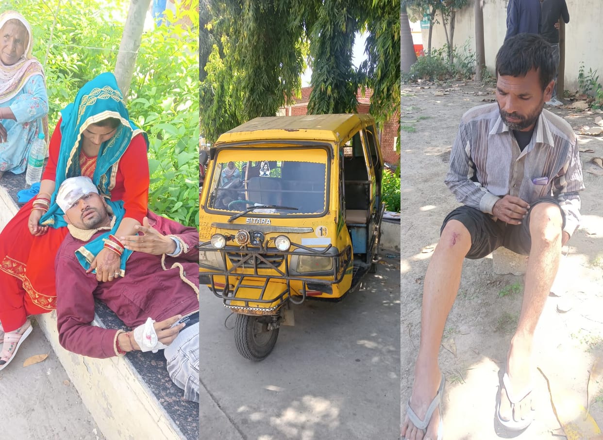 Pickup collided with auto full of devotees in Panipat and one died