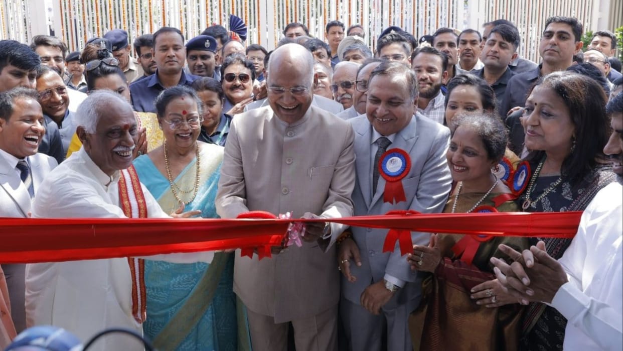 Former President Ramnath Kovind reached Panipat in Mahavir Jayanti program